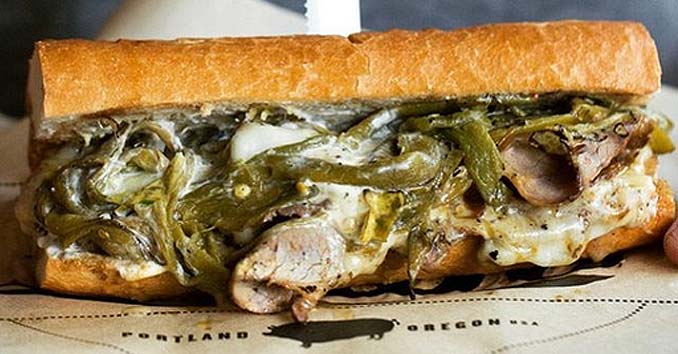 Philly Cheesesteak sandwich