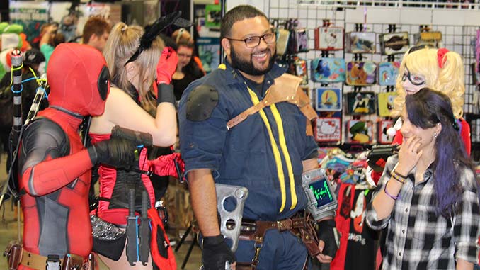 Comic Fans at Wizard World in Las Vegas