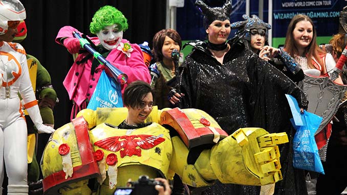 The Cosplay winners at Comic-Con in Las Vegas