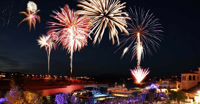 Lake Las Vegas Fireworks
