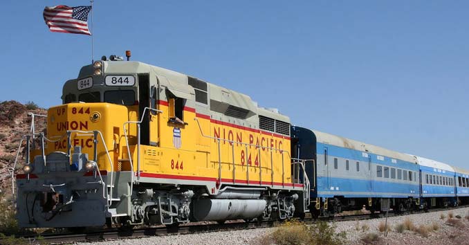 The Nevada Southern Railway Santa Train 