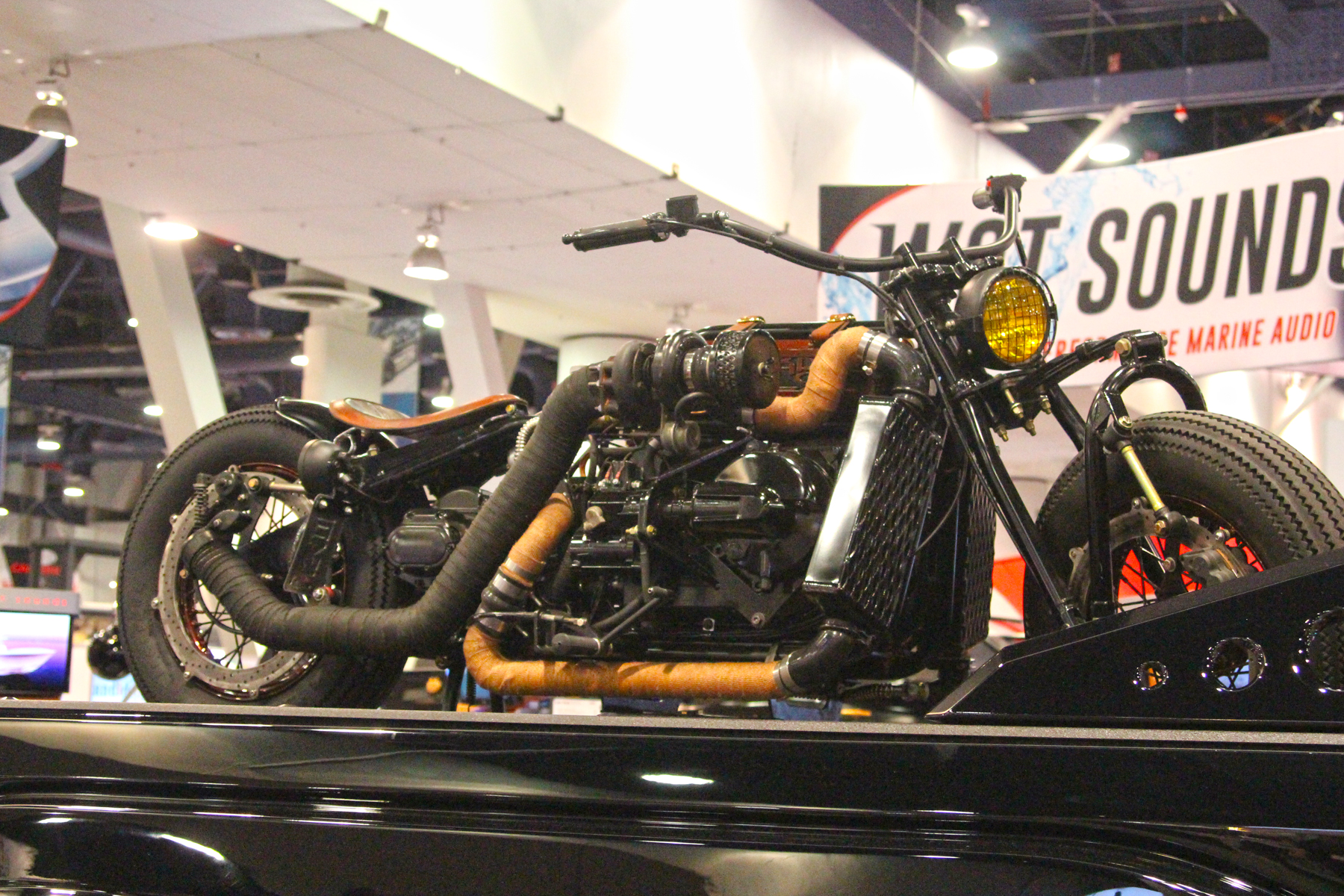 Motorcycles at the 2018 SEMA Show in Las Vegas Network in Vegas