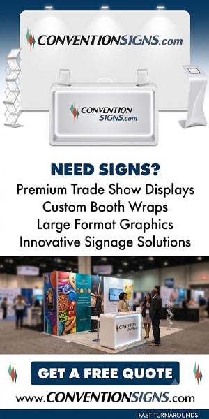 Convention Signs in Las Vegas