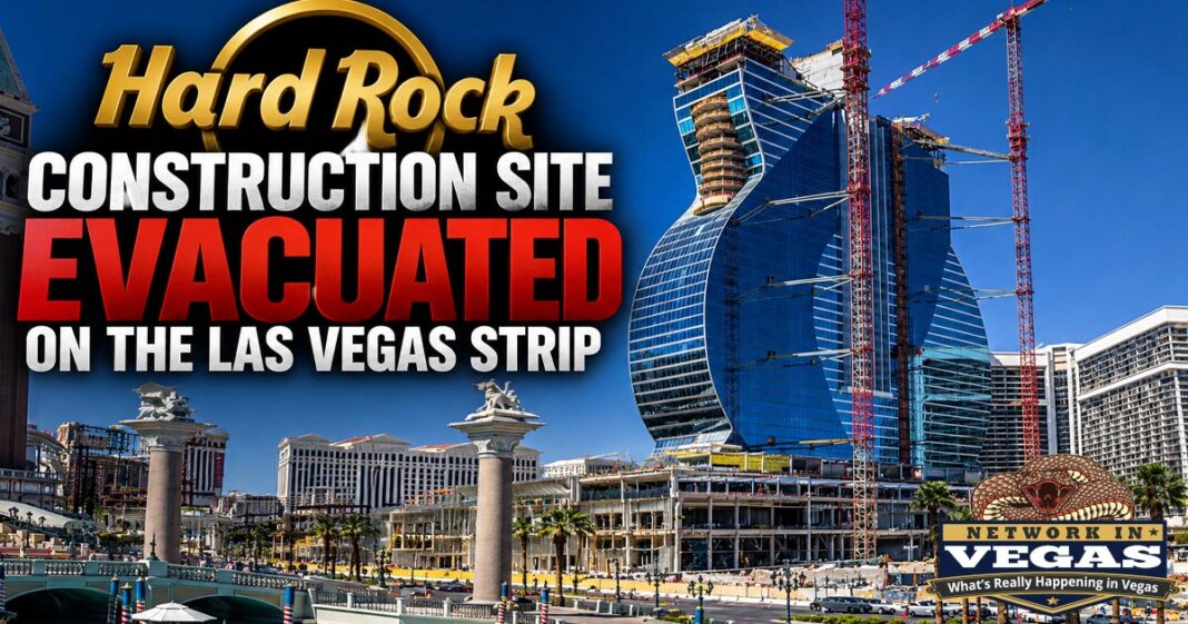 Hard Rock construction site EVACUATED