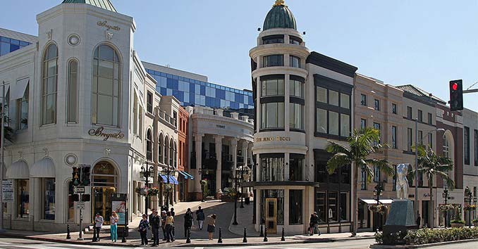Rodeo Drive in Los Angeles