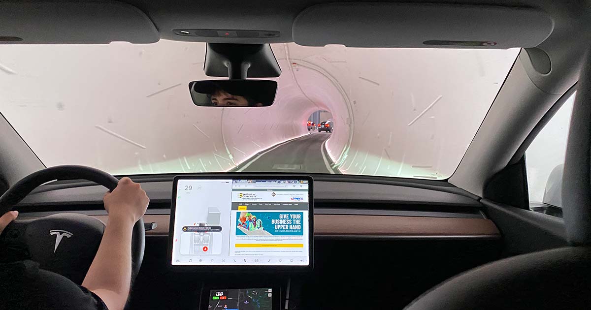 Elon Musk's Las Vegas tunnel System