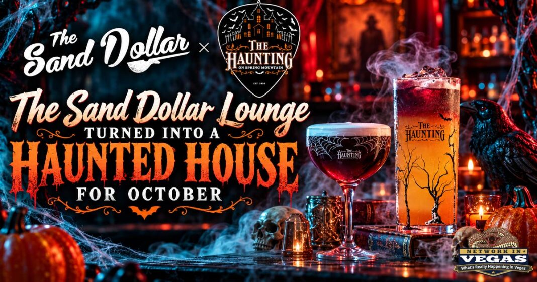 Halloween Takes Over the Sand Dollar Lounge with Haunted Cocktails and Live Music Nightly Sand Dollar Lounge Goes Full Haunted House for Halloween