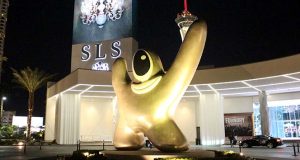 The Main Entrance to the SLS Las Vegas