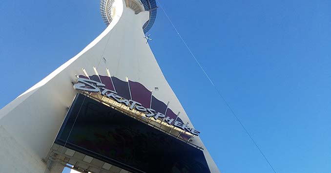 SkyJump at the Stratosphere Tower