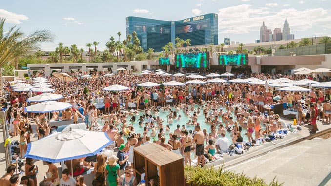 Wet Republic at the MGM in Las Vegas